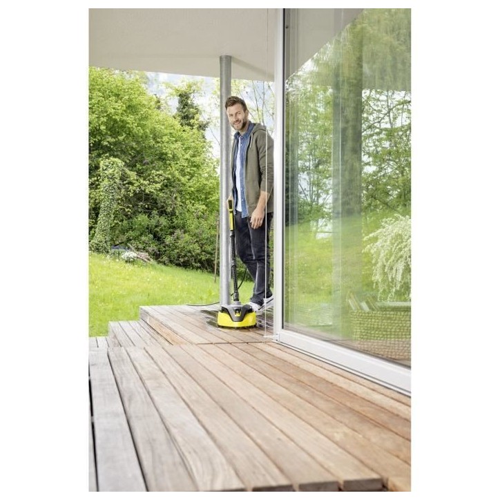 Nettoyeur de surfaces KARCHER T-Racer T 7 Plus - Jaune et noir - 180 bars Nettoyeur de surfaces KARCHER T-Racer T 7 Plus - Jaune et noir - 180 bars