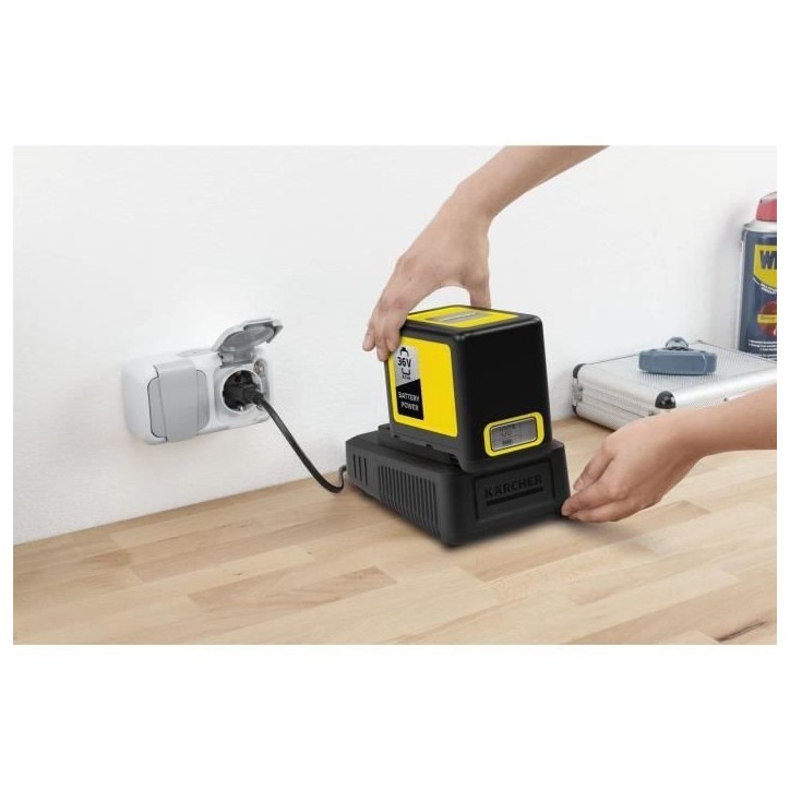 Batterie KARCHER POWER 36V / 5 Ah avec chargeur rapide
