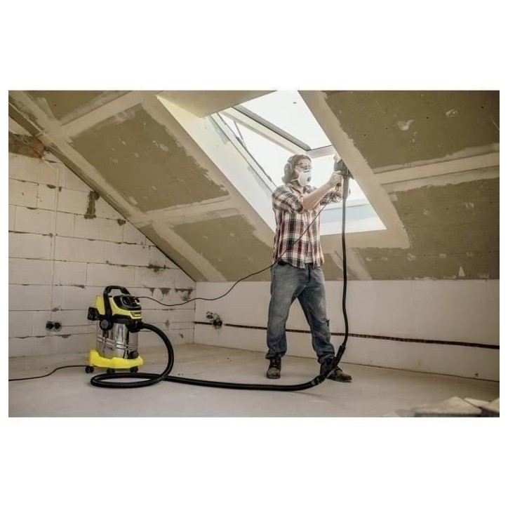 Aspirateur eau et poussiere KARCHER WD 6 P S V-30/6/22/T - Cuve inox 30 L - 1300W Aspirateur eau et poussiere KARCHER WD 6 P S V-30/6/22/T - Cuve inox 30 L - 1300W