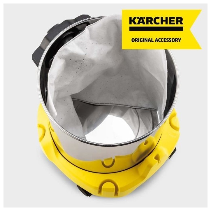 KARCHER - Sachet filtre ouate KARCHER KWD1 / KWD2 / KWD3 / WD2 Plus / WD3 (paquet de 4) KARCHER - Sachet filtre ouate KARCHER KWD1 / KWD2 / KWD3 / WD2 Plus / WD3 (paquet de 4)