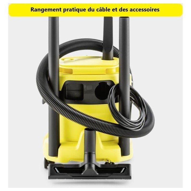 Aspirateur eau et poussieres 1000W WD2 plus 2 V-15/4/18/C - KÄRCHER - 16280110 Aspirateur eau et poussieres 1000W WD2 plus 2 V-15/4/18/C - KÄRCHER - 16280110