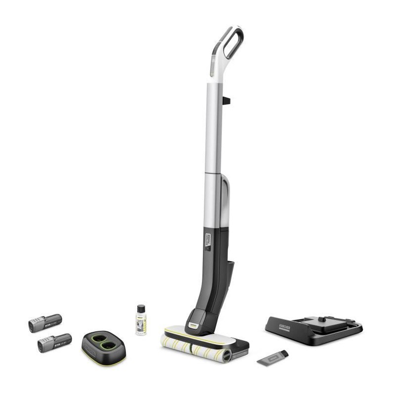 KARCHER FC 4-4 - Nettoyeur de sols - Récupere les saletés seches et KARCHER FC 4-4 - Nettoyeur de sols - Récupere les saletés seches et