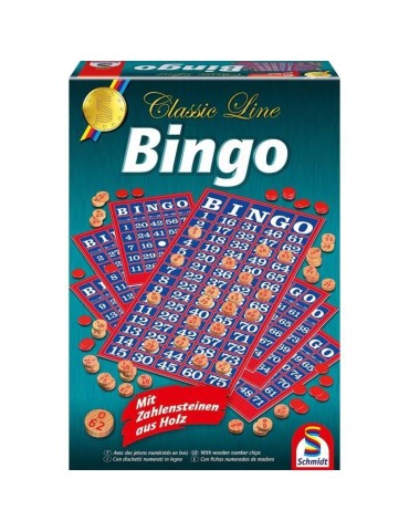 Jeu de société Bingo Classic line SCHMIDT AND SPIELE - Mixte - A partir de 8 ans