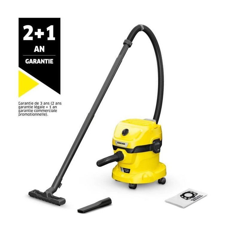 Aspirateur eau et poussieres sans fil WD 2-18 V-12/18 (sans batterie)