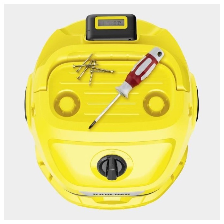 Aspirateur eau et poussieres sans fil WD 2-18 V-12/18 (sans batterie) KARCHER Aspirateur eau et poussieres sans fil WD 2-18 V-12/18 (sans batterie) KARCHER