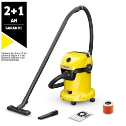 Aspirateur eau et poussieres sans fil KARCHER WD3-18 V-17/20 - Jaune e