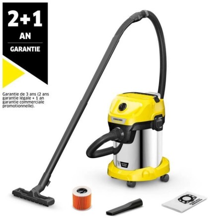 Aspirateur eau et poussieres sans fil KARCHER WD 3-18 S V-17/20 - Acie