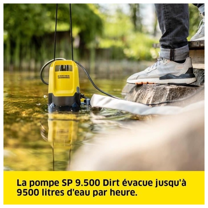 Pompe d'évacuation SP 9.500 Dirt eau chargée Karcher