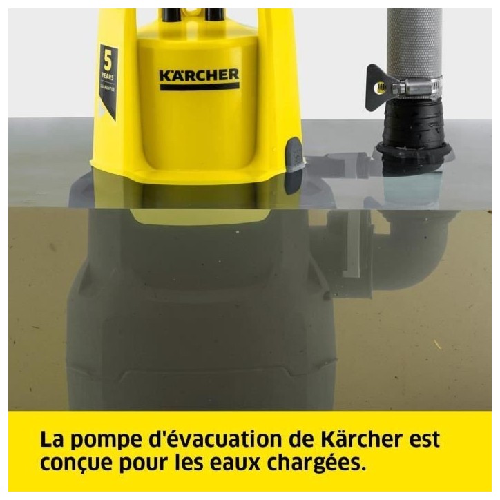 Pompe d'évacuation SP 9.500 Dirt eau chargée Karcher