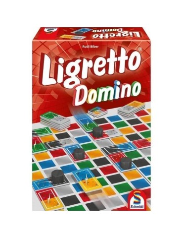 Jeu de Tactique et Jeu Familial - Schmidt Spiele - Ligretto Domino - Multicolore - 2 a 6 joueurs