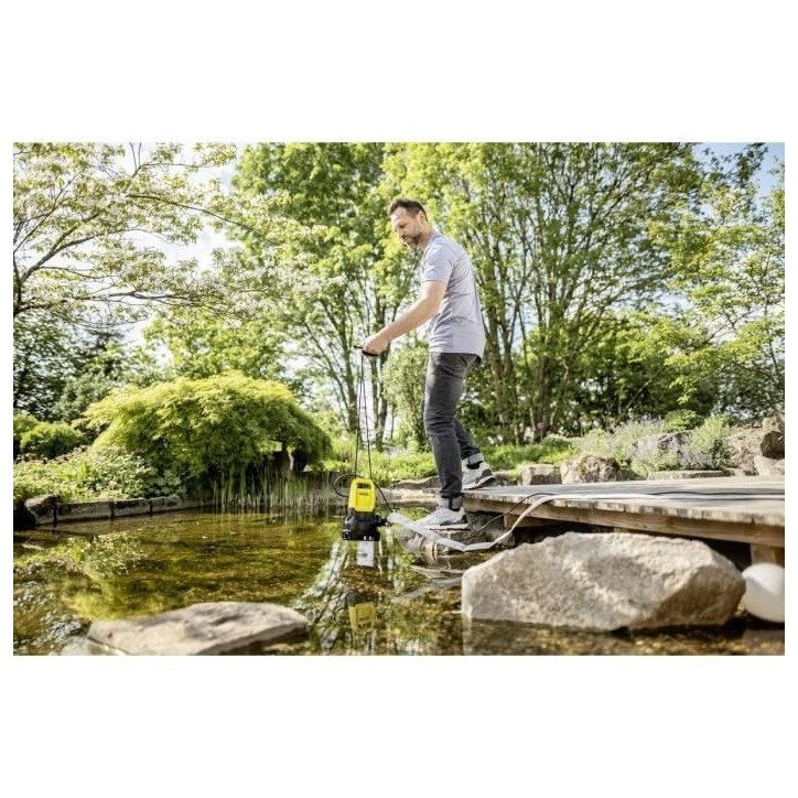 Pompe d'évacuation SP 16.000 Dual 2 en 1 eau chargée eau claire - Karcher Pompe d'évacuation SP 16.000 Dual 2 en 1 eau chargée eau claire - Karcher