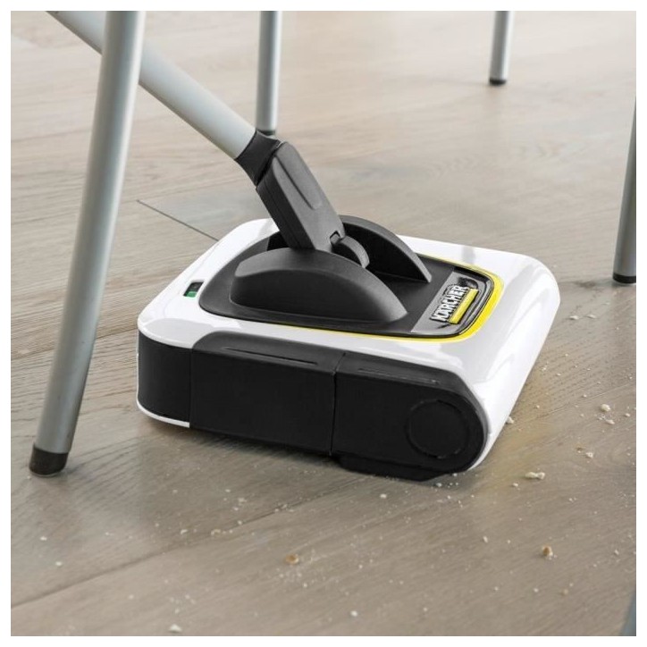 KARCHER KB 5 - Balai électrique sans fil - Autonomie 30 min sur sols durs (20min sur tapis) - Compact et léger 1,2 Kg KARCHER KB 5 - Balai électrique sans fil - Autonomie 30 min sur sols durs (20min sur tapis) - Compact et léger 1,2 Kg