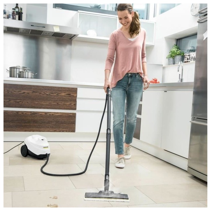KARCHER SC 3 Easy Fix - Nettoyeur vapeur - 1900 W - 3,5 bars - autonomie illimitée - Elimine jusqu'a 99.99 % des virus bactéri KARCHER SC 3 Easy Fix - Nettoyeur vapeur - 1900 W - 3,5 bars - autonomie illimitée - Elimine jusqu'a 99.99 % des virus bactéri