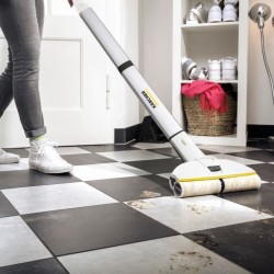 KARCHER EWM 2 - Balai serpilliere électrique sans fil - Permet de net