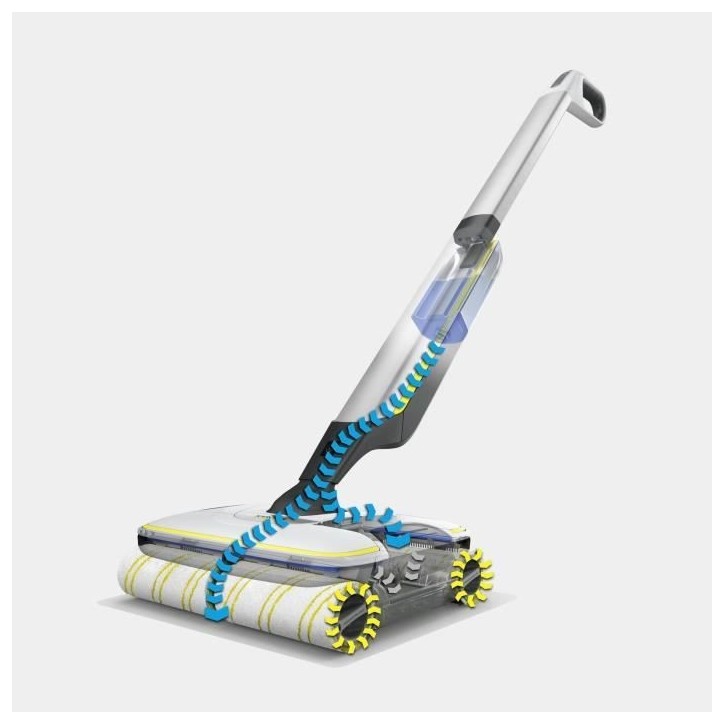 KARCHER FC7 - Nettoyeur de Sols sans fil 2 en 1 - 3 modes de Nettoyage - Auto-Nettoyage Des Rouleaux KARCHER FC7 - Nettoyeur de Sols sans fil 2 en 1 - 3 modes de Nettoyage - Auto-Nettoyage Des Rouleaux