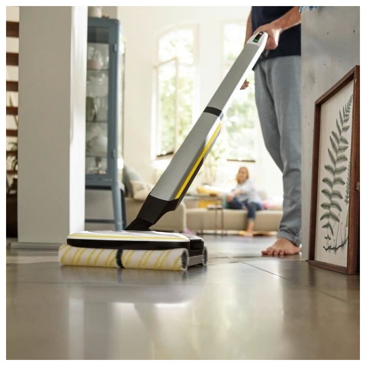 KARCHER FC7 - Nettoyeur de Sols sans fil 2 en 1 - 3 modes de Nettoyage - Auto-Nettoyage Des Rouleaux KARCHER FC7 - Nettoyeur de Sols sans fil 2 en 1 - 3 modes de Nettoyage - Auto-Nettoyage Des Rouleaux