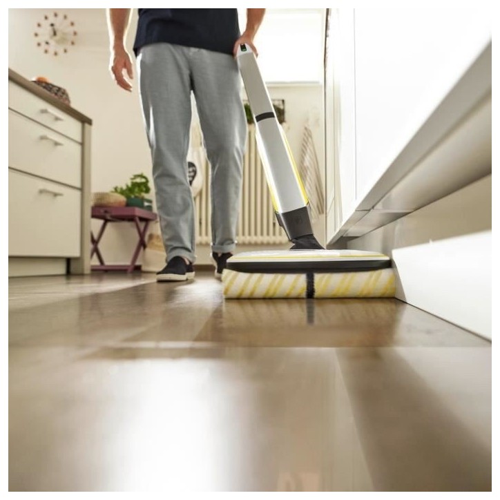 KARCHER FC7 - Nettoyeur de Sols sans fil 2 en 1 - 3 modes de Nettoyage - Auto-Nettoyage Des Rouleaux KARCHER FC7 - Nettoyeur de Sols sans fil 2 en 1 - 3 modes de Nettoyage - Auto-Nettoyage Des Rouleaux