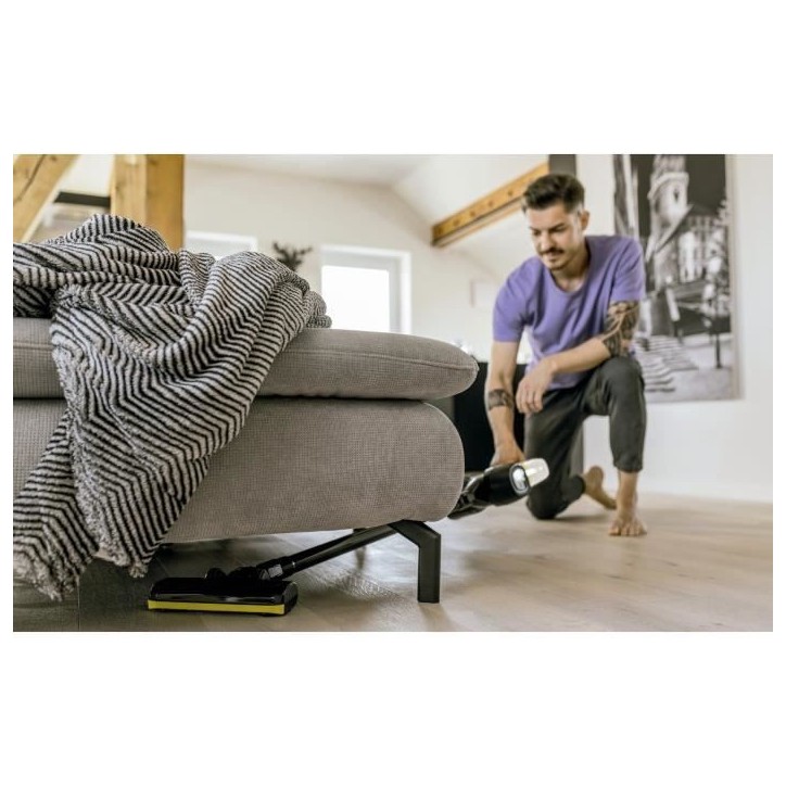 KARCHER VC 4 Cordless myHome - Aspirateur balai sans fil - Autonomie 30 min - silencieux - brosse électrique - mode boost KARCHER VC 4 Cordless myHome - Aspirateur balai sans fil - Autonomie 30 min - silencieux - brosse électrique - mode boost