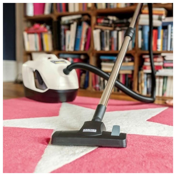 KARCHER DS 6 PLUS - Aspirateur sans sac avec filtration par eau + Accessoires - Rejette un air dépoussiéré a 99,95 % KARCHER DS 6 PLUS - Aspirateur sans sac avec filtration par eau + Accessoires - Rejette un air dépoussiéré a 99,95 %