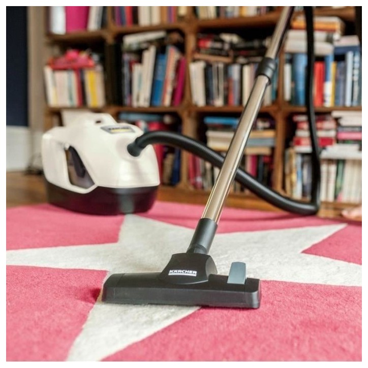 KARCHER DS 6 - Aspirateur sans sac avec filtration par eau - 650 W - Rejette un air plus frais et dépoussiéré a 99,95 %