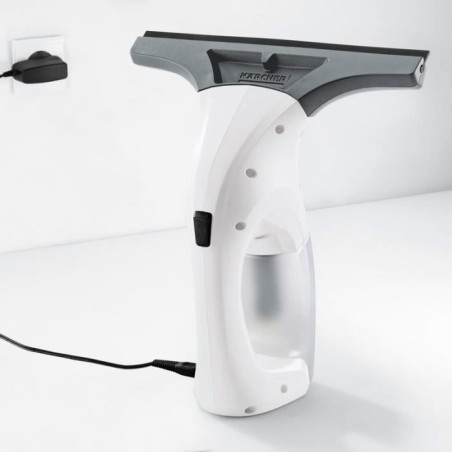 KARCHER WV 1 Plus - Nettoyeur de vitres - Raclette large 250 mm - Autonomie 25 min - Nettoie jusqu'a 70m² (environ 23 vitres)