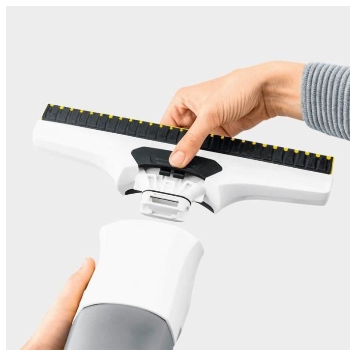 KARCHER WV 6 Plus - Nettoyeur de vitres - Raclette XL 280 mm - Autonomie 100 min - Nettoie jusqu'a 300m² (environ 100 fenetres) KARCHER WV 6 Plus - Nettoyeur de vitres - Raclette XL 280 mm - Autonomie 100 min - Nettoie jusqu'a 300m² (environ 100 fenetres)
