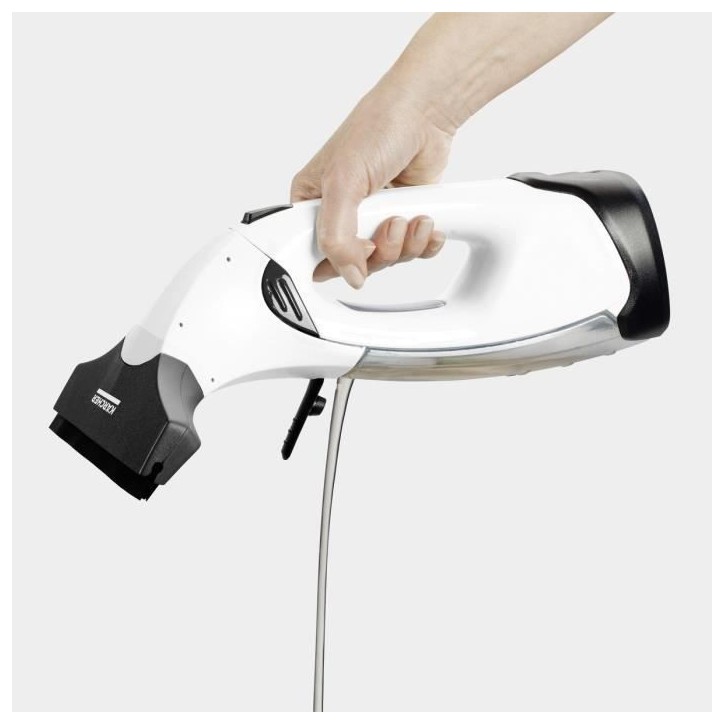KARCHER WV 2 Plus - Nettoyeur de vitres - 2 raclettes (170 mm + 280 mm) - Autonomie 35 min - Nettoie jusqu'a 105m² (35