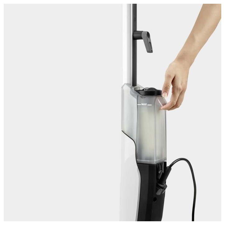 KARCHER SC 2 Upright Easy Fix - Balai vapeur - 1600 W - Chauffe rapide 30s - Nettoie 50m² - Élimine jusqu'a 99,9 % des virus KARCHER SC 2 Upright Easy Fix - Balai vapeur - 1600 W - Chauffe rapide 30s - Nettoie 50m² - Élimine jusqu'a 99,9 % des virus