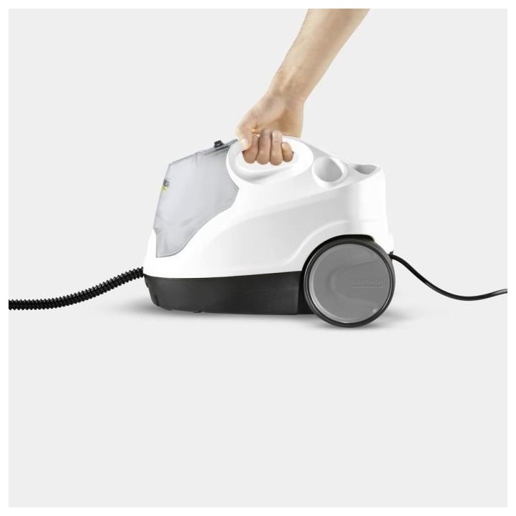 KARCHER SC 4 Easy Fix - Nettoyeur Vapeur - 2000 W - 3,5 bars, autonomie illimitée, Élimine jusqu'a 99,9 % des virus et KARCHER SC 4 Easy Fix - Nettoyeur Vapeur - 2000 W - 3,5 bars, autonomie illimitée, Élimine jusqu'a 99,9 % des virus et