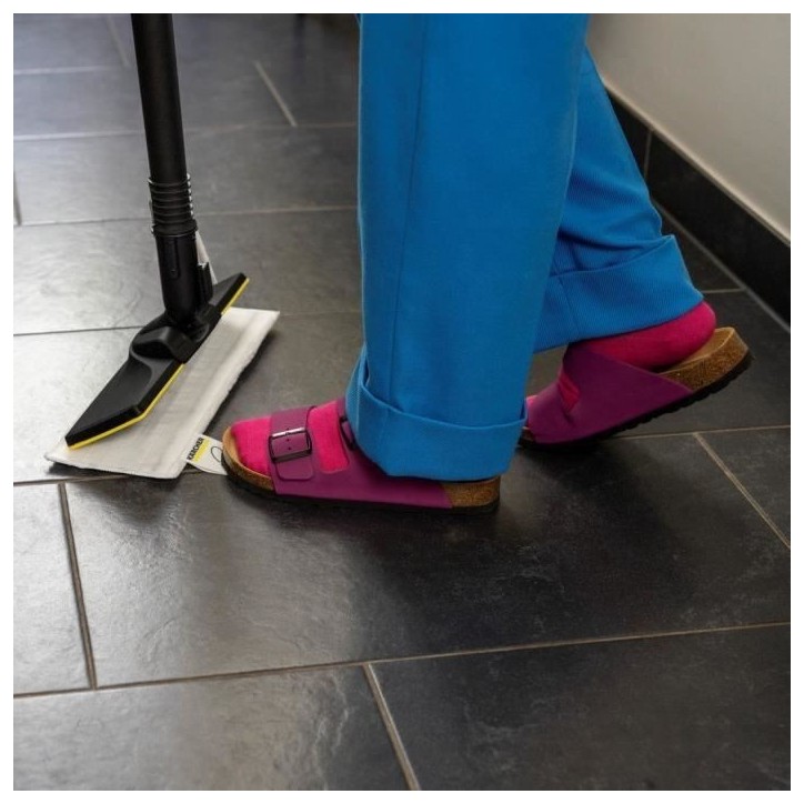 KARCHER - Kit 2 Serpillieres surfaces délicates pour buse sol - Compatible EasyFix (SC 1, SC 2, SC 3, SC 4, SC 5) KARCHER - Kit 2 Serpillieres surfaces délicates pour buse sol - Compatible EasyFix (SC 1, SC 2, SC 3, SC 4, SC 5)