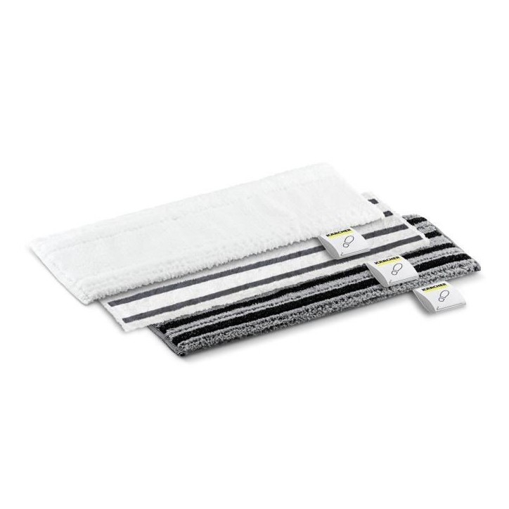 Jeu de 3 serpillieres microfibres pour buse sol Easy Fix (1 souple, 1 abrasive, 1 tres abrasive) - 2.863-341.0 Jeu de 3 serpillieres microfibres pour buse sol Easy Fix (1 souple, 1 abrasive, 1 tres abrasive) - 2.863-341.0