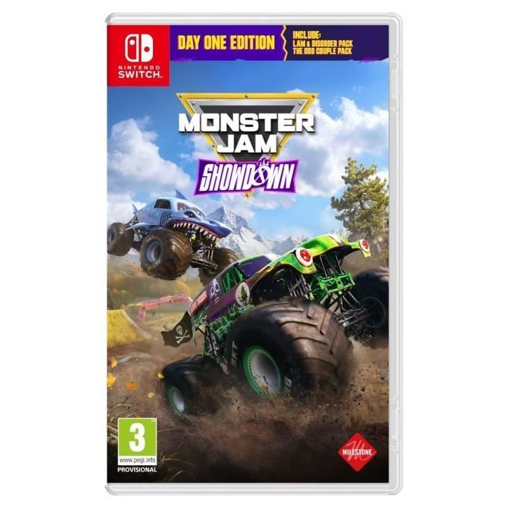 Monster Jam Showdown - Jeu Nintendo Switch - Day One Edition Monster Jam Showdown - Jeu Nintendo Switch - Day One Edition