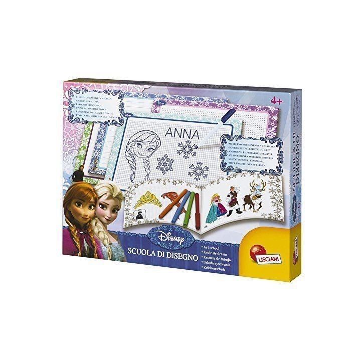 Kit de dessin - LISCIANIGIOCHI - LA REINE DES NEIGES - Ardoises, Feutre effaçable Kit de dessin - LISCIANIGIOCHI - LA REINE DES NEIGES - Ardoises, Feutre effaçable