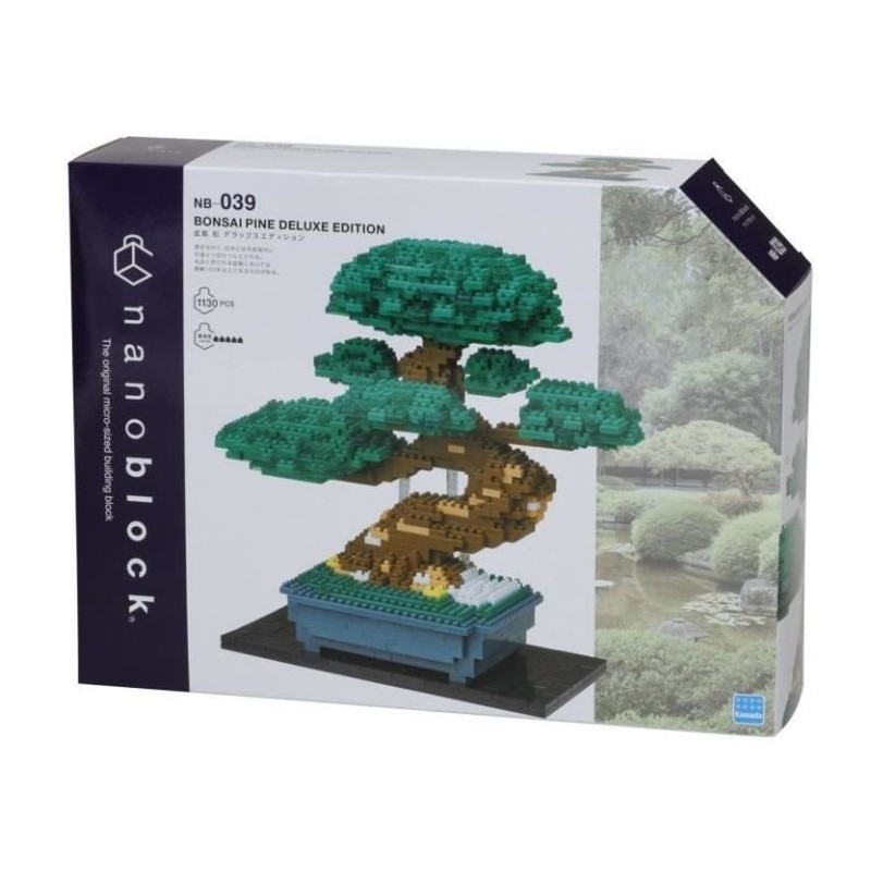 Figurine en briques - BANDAI - NANOBLOCK - Bonsai Deluxe - 1130 pcs