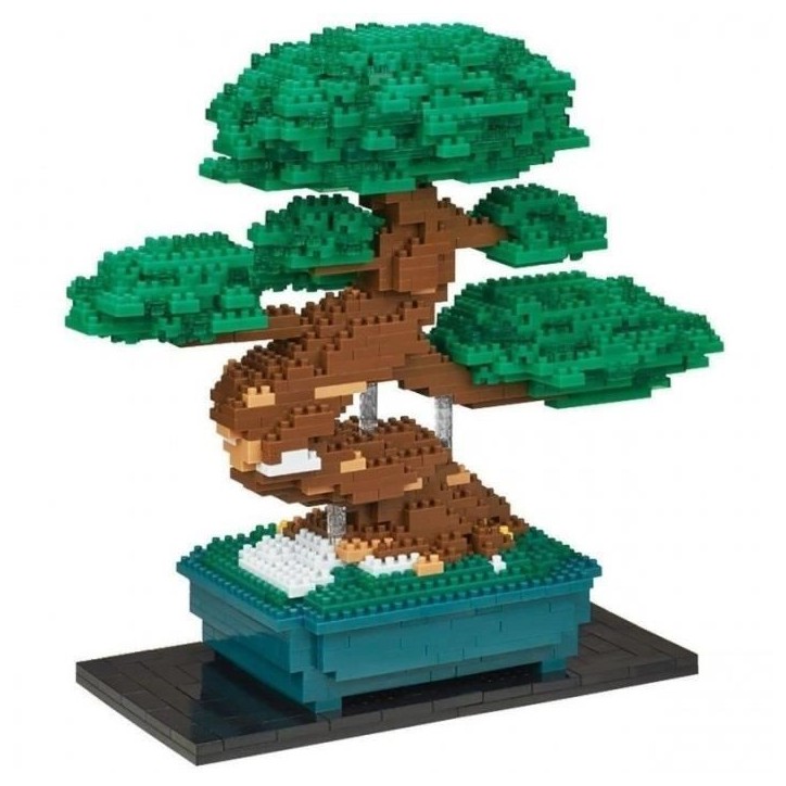 Figurine en briques - BANDAI - NANOBLOCK - Bonsai Deluxe - 1130 pcs Figurine en briques - BANDAI - NANOBLOCK - Bonsai Deluxe - 1130 pcs
