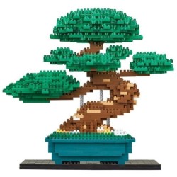 Figurine en briques - BANDAI - NANOBLOCK - Bonsai Deluxe - 1130 pcs