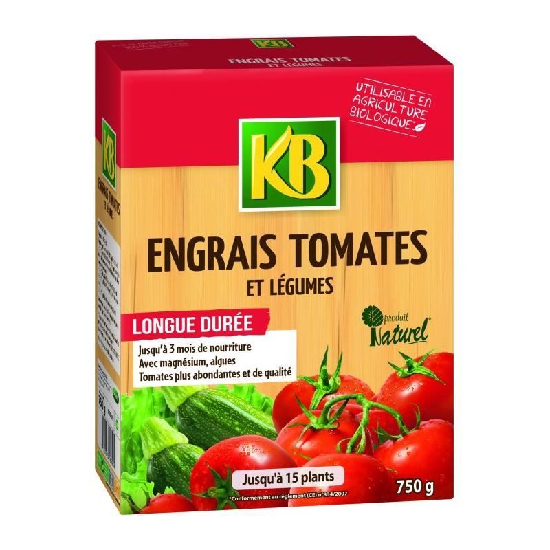 ENGRAIS TOMATES BIO 750 G ENGRAIS TOMATES BIO 750 G