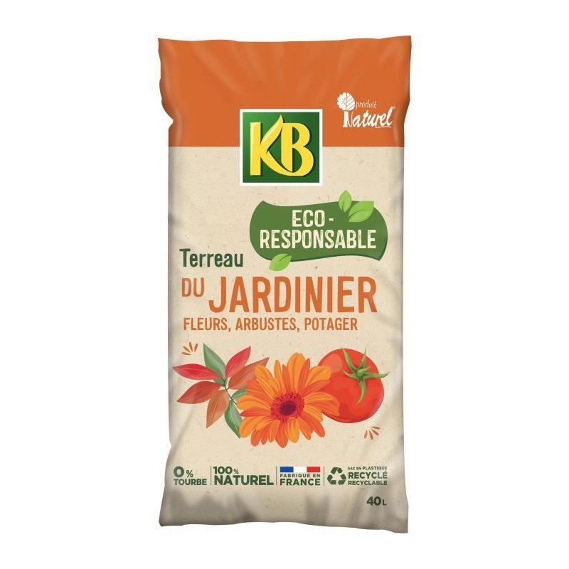 KB - Terre du jardinier UAB 40L KB - Terre du jardinier UAB 40L