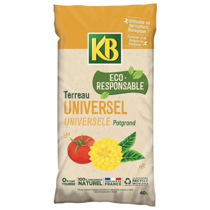 KB - Terreau universel UAB 40L