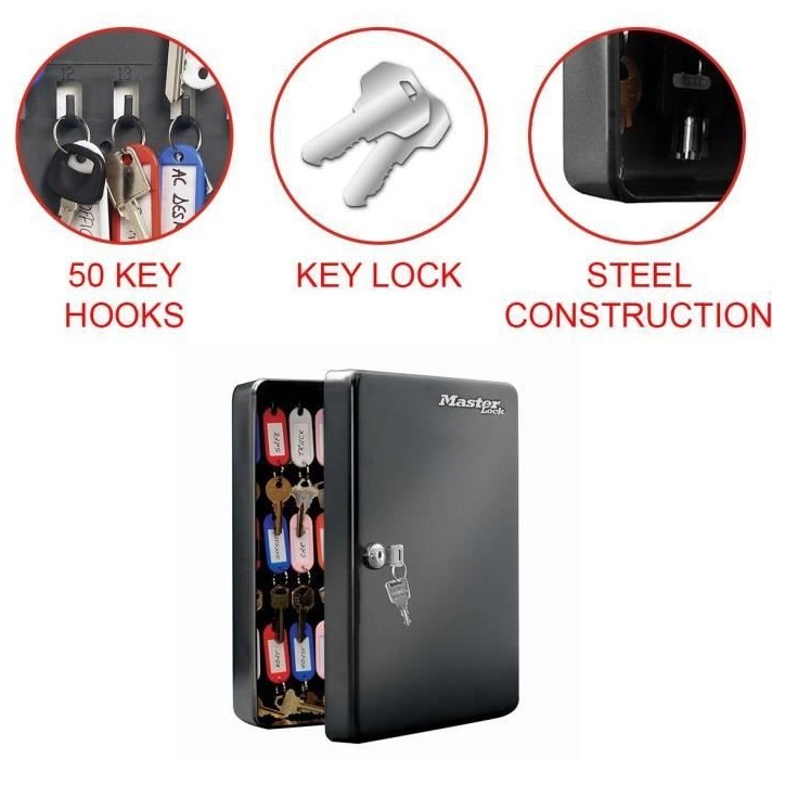 MASTER LOCK Armoire a clés 50 clés MASTER LOCK Armoire a clés 50 clés