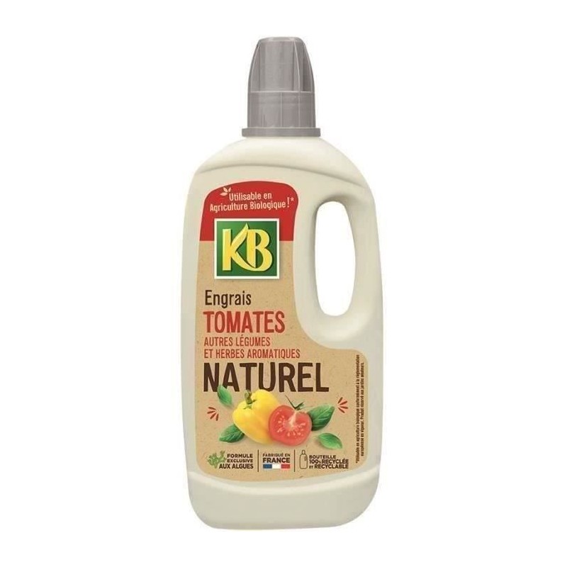 Engrais Naturel Tomates, Autres Légumes Et Herbes Aromatiques 1L Engrais Naturel Tomates, Autres Légumes Et Herbes Aromatiques 1L