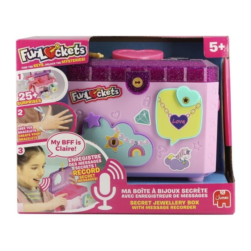 Boîte a Bijoux Électronique - KD - Funlockets - Ma Boîte a Bijoux S