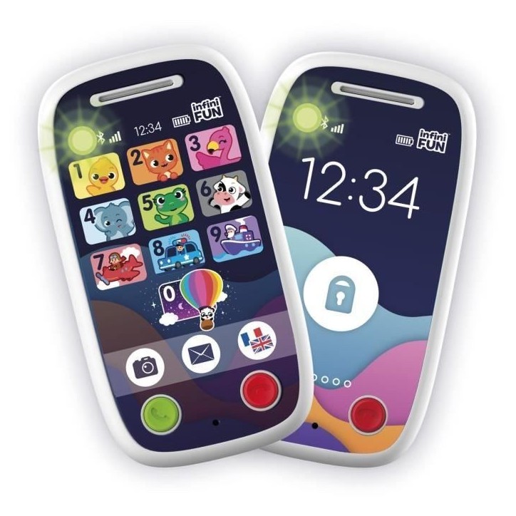 Téléphones Jouet - KD - Mon 1er Duo de Téléphones - Communication réaliste et apprentissage des chiffres et couleurs Téléphones Jouet - KD - Mon 1er Duo de Téléphones - Communication réaliste et apprentissage des chiffres et couleurs