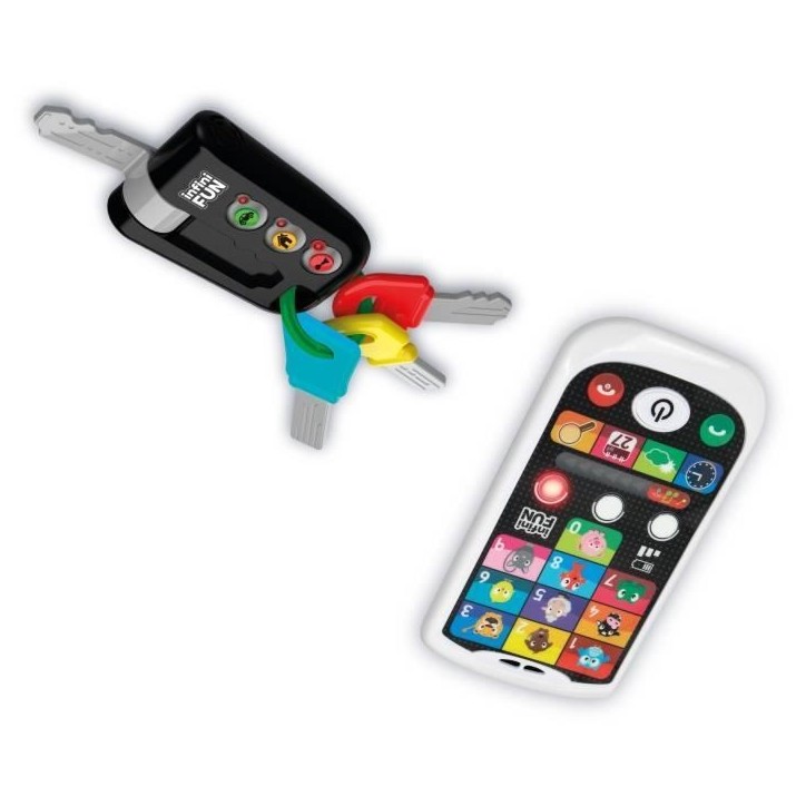 Smartphone et Clés - KD - Mon Duo Smartphone et Clefs - Apprentissage des animaux, chiffres et couleurs Smartphone et Clés - KD - Mon Duo Smartphone et Clefs - Apprentissage des animaux, chiffres et couleurs