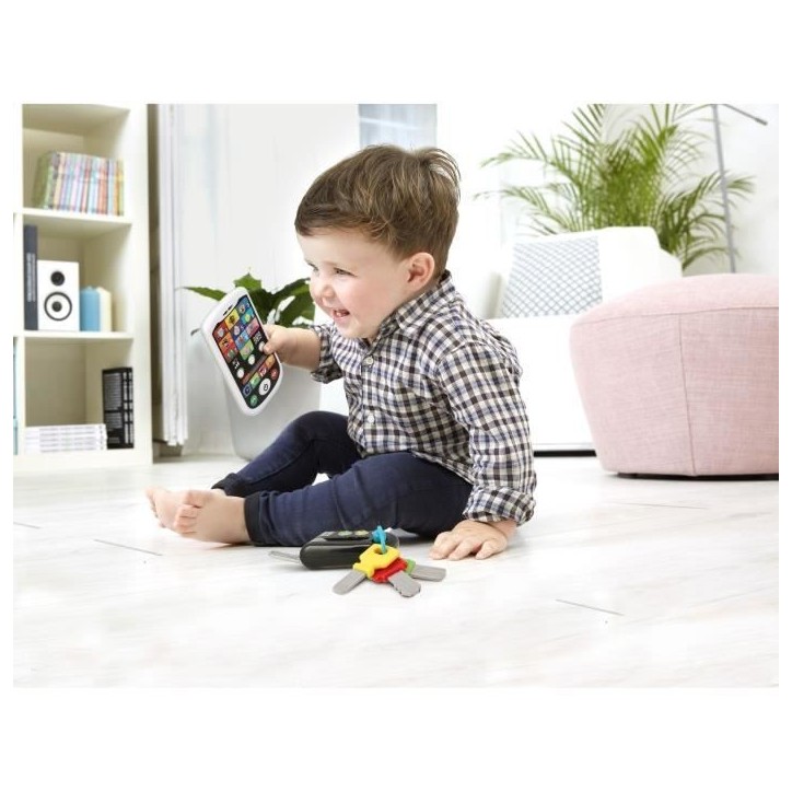 Smartphone et Clés - KD - Mon Duo Smartphone et Clefs - Apprentissage des animaux, chiffres et couleurs Smartphone et Clés - KD - Mon Duo Smartphone et Clefs - Apprentissage des animaux, chiffres et couleurs
