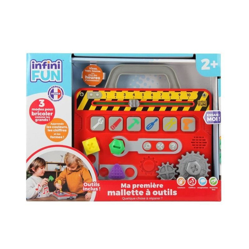 Mallette a Outils - KD - Ma Premiere Mallette a Outils - 6 activités Mallette a Outils - KD - Ma Premiere Mallette a Outils - 6 activités