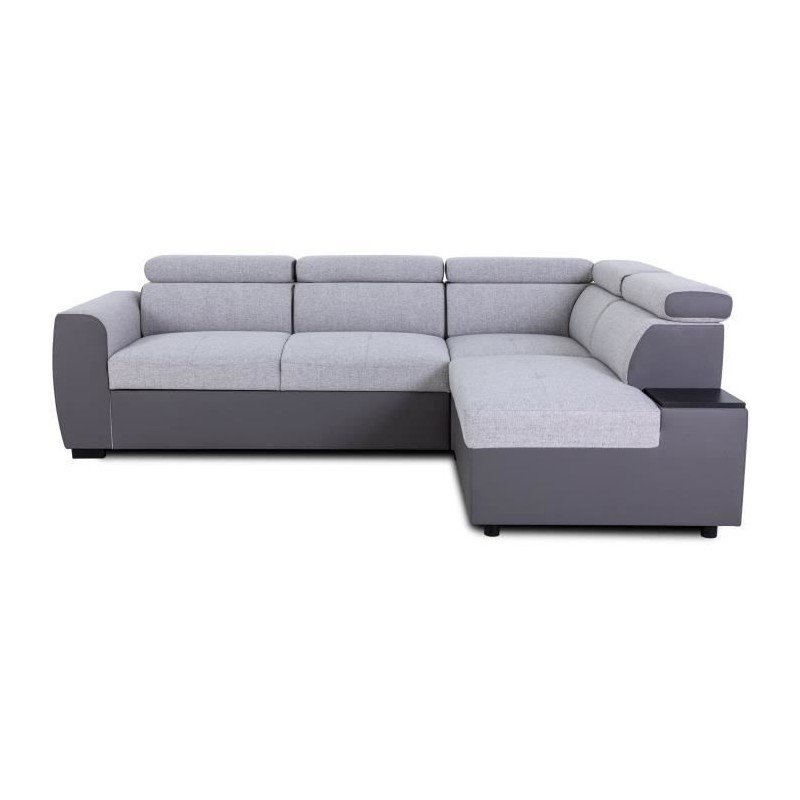 Canapé d'angle convertible réversible - 4/5 places - KELIO - Simili Canapé d'angle convertible réversible - 4/5 places - KELIO - Simili