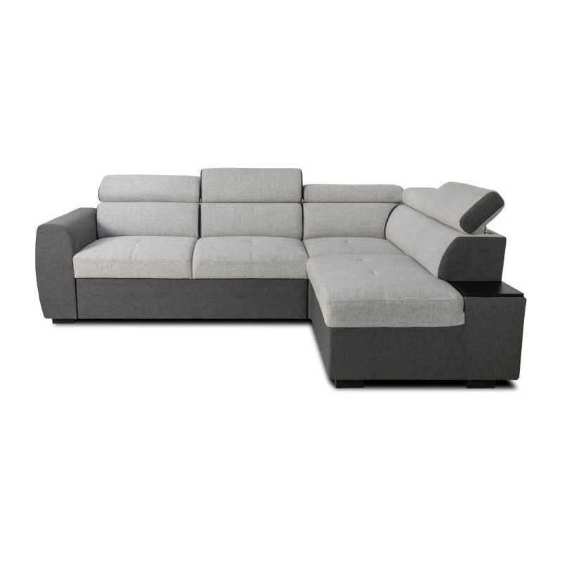 Canapé d'angle convertible réversible - 4/5 places - KELIO - Tissu A Canapé d'angle convertible réversible - 4/5 places - KELIO - Tissu A