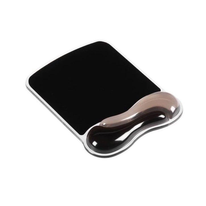 Kensington, Tapis de souris avec repose-poignet, Duo gel, Noir et fumé Kensington, Tapis de souris avec repose-poignet, Duo gel, Noir et fumé