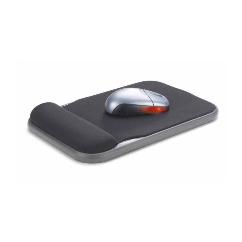 Kensington Tapis de souris en gel - Réglable en hauteur - Noir